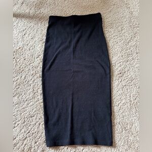 Pull and Bear Black Pencil Skirt Women's Size Small